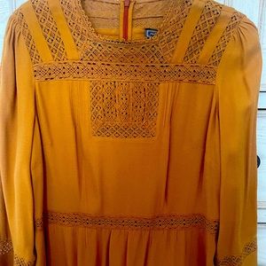JCrew (Point Sur) mustard blouse🌟🌟